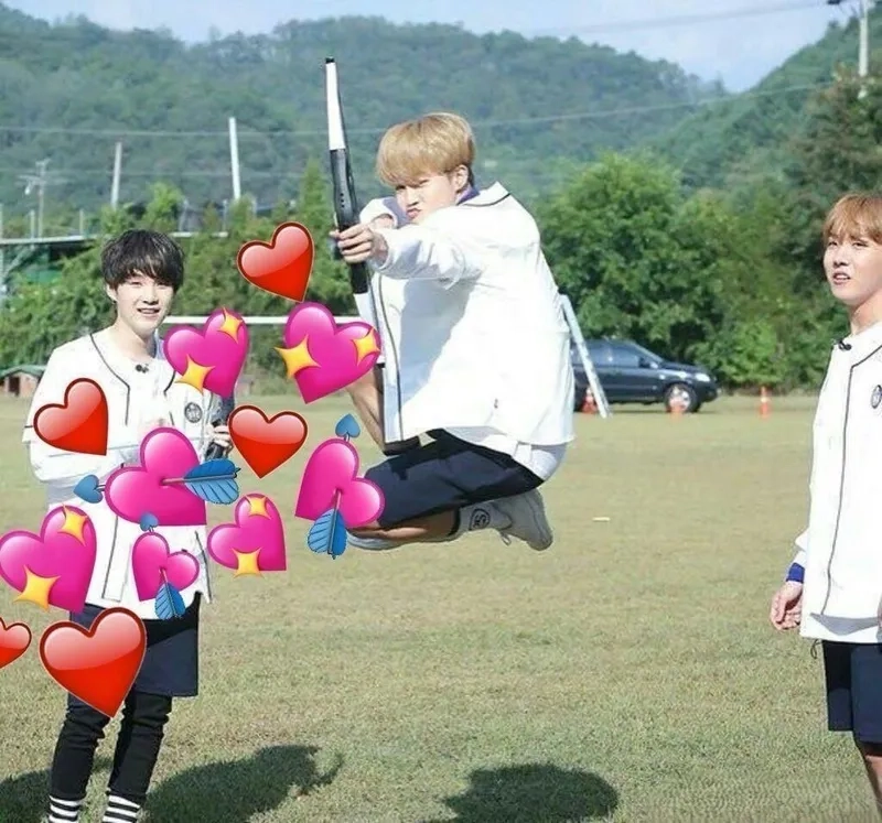 Meme trái tim thể hiện tình yêu chân thành