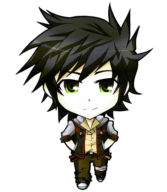 Hình anime cute chibi với phong cách dễ thương