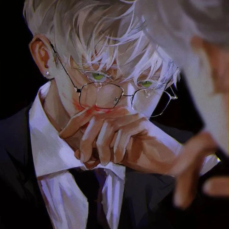Ảnh anime nam buồn cô đơn giữa thế giới vô tận