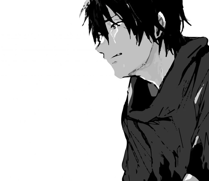 Những ảnh anime nam buồn chạm đến trái tim người xem