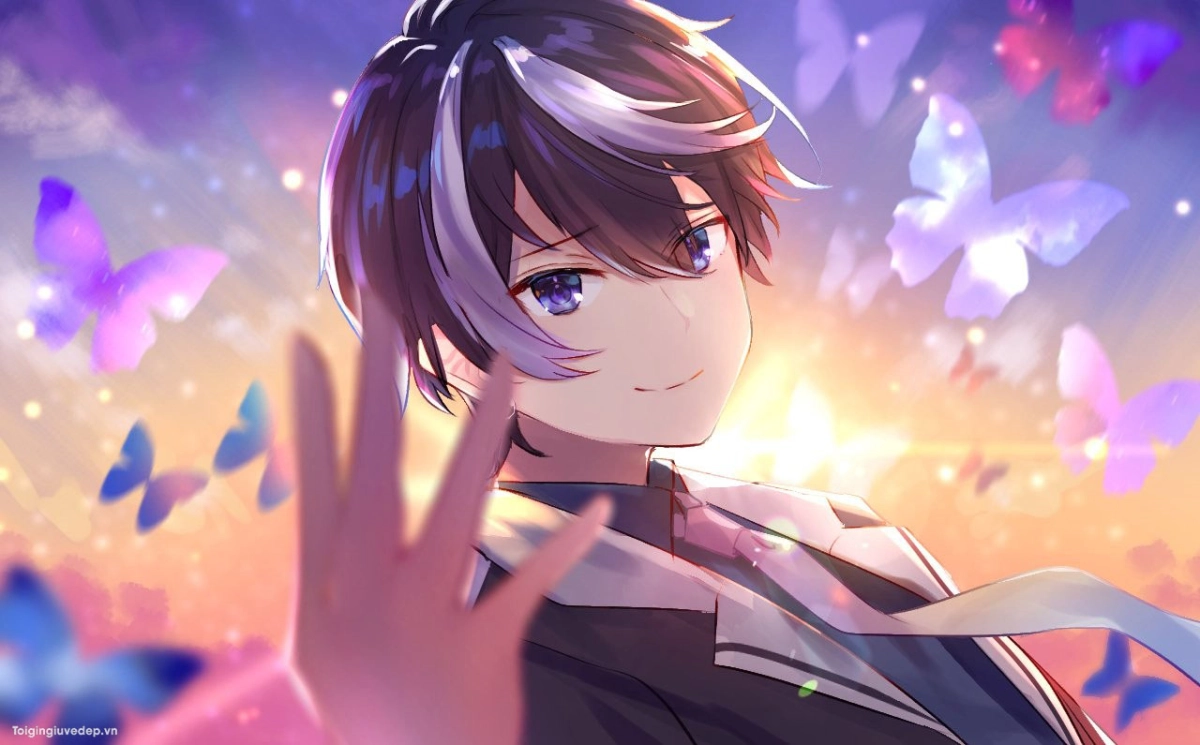 Hinh anime nam cute đẹp lung linh đầy sức hút