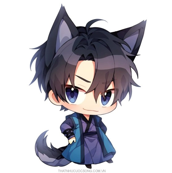 Hình ảnh chibi nam cute nhỏ nhắn nhưng đầy cá tính