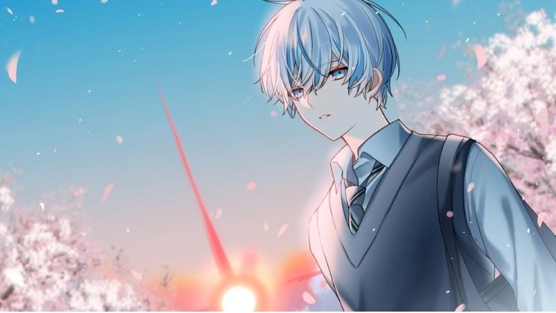 Anime nam cute với phong cách trẻ trung
