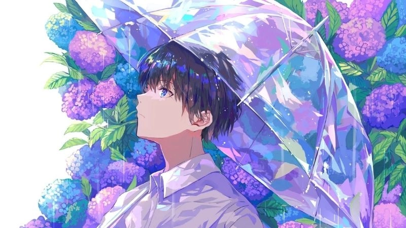 Anime nam cute ngầu với thần thái mạnh mẽ