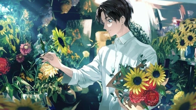 Hinh anime cute nam đầy sức hút và đáng yêu