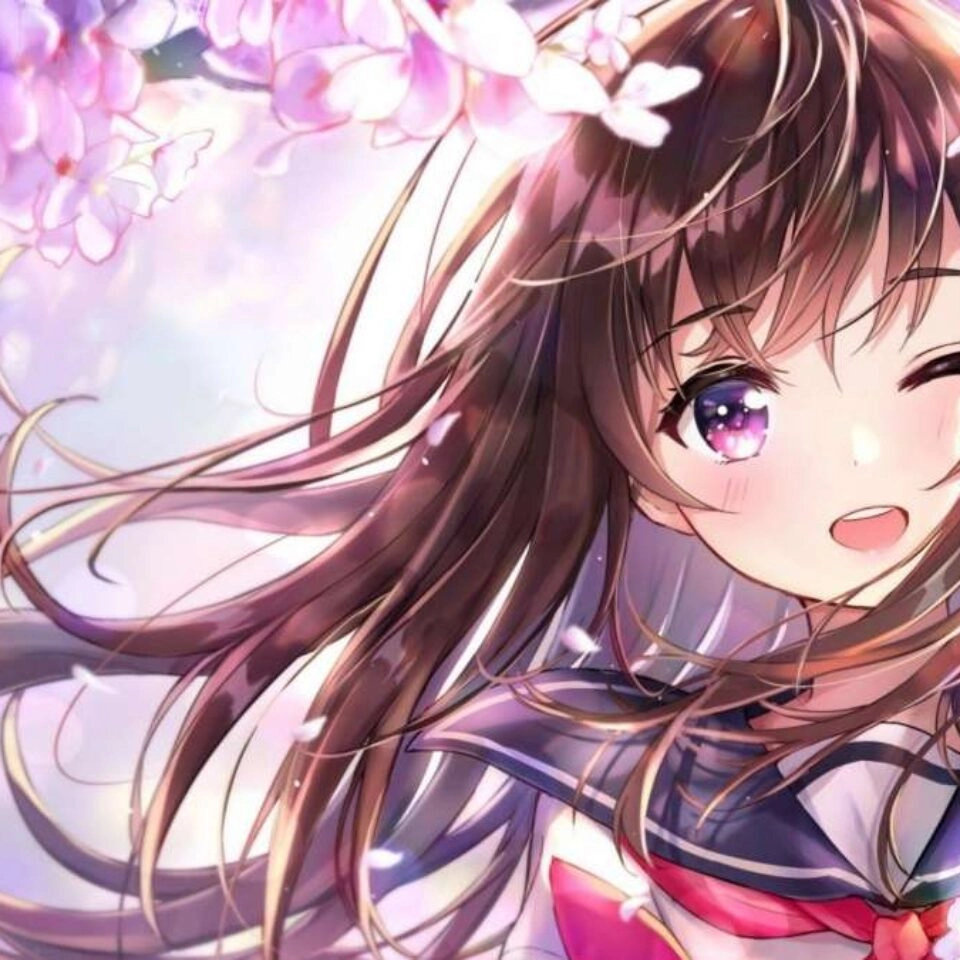 Hinh anime nữ cute với nét đáng yêu khó cưỡng