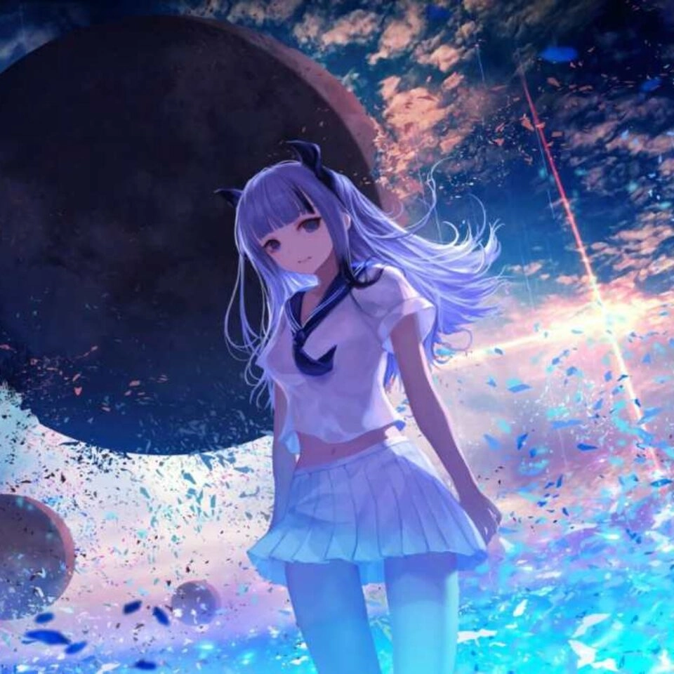 Hình ảnh anime nữ cute với phong cách dễ thương