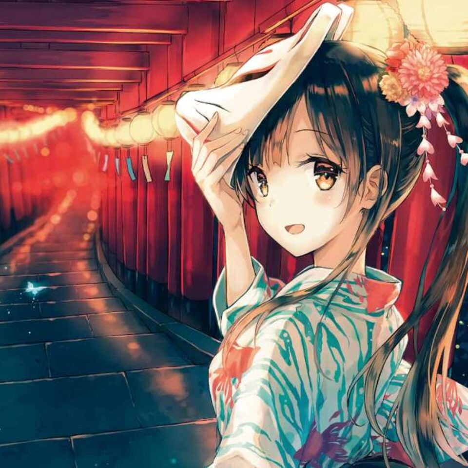 Ảnh anime nữ cute khiến ai cũng phải tan chảy