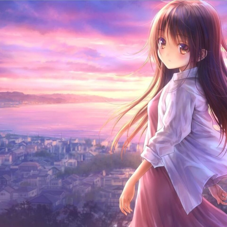 Nữ anime cute mang đến vẻ đẹp trong trẻo