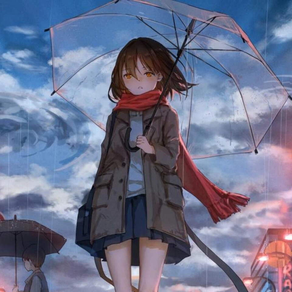 Ảnh anime nữ cute ngầu với thần thái lạnh lùng