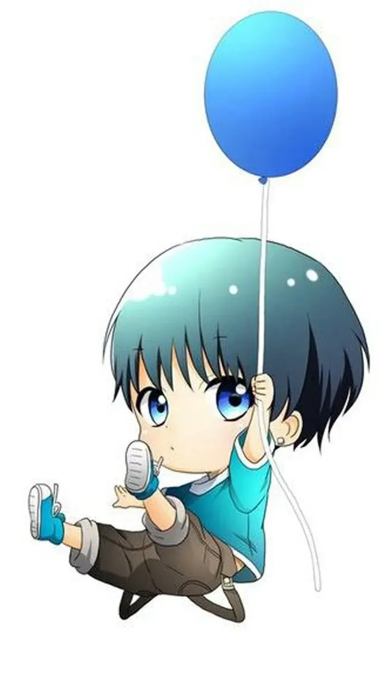 Hình ảnh anime chibi cute nam phong cách mới