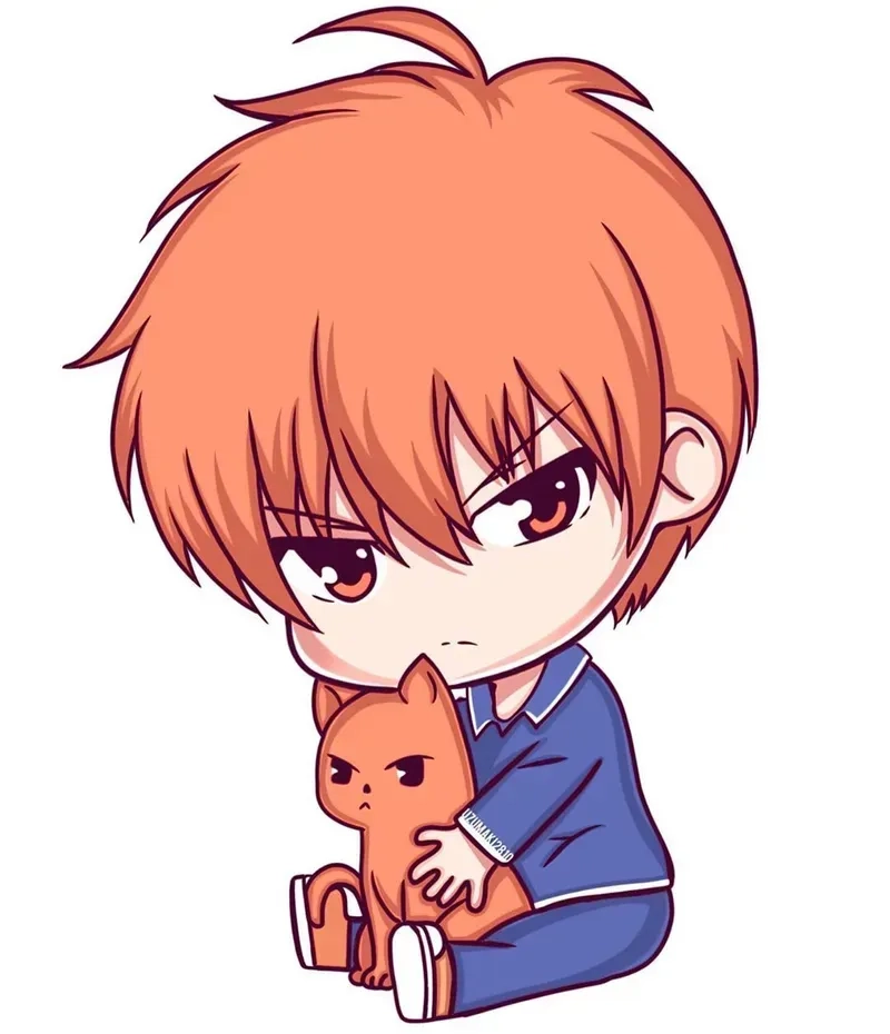 Avatar cute nam chibi nổi bật trên mạng xã hội