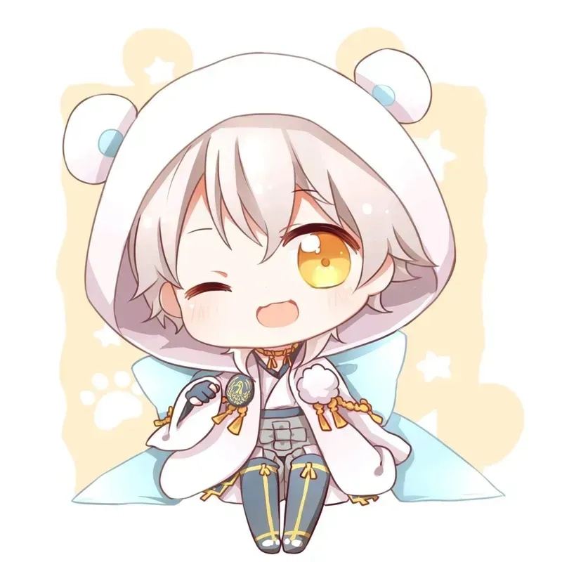 Chibi cute nam với phong cách dễ thươngChibi cute nam với phong cách dễ thương