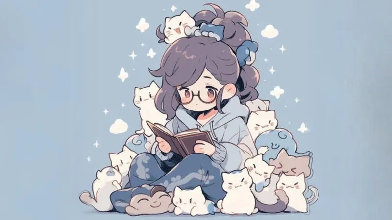 Hình ảnh chibi nữ cute đơn giản dễ vẽ