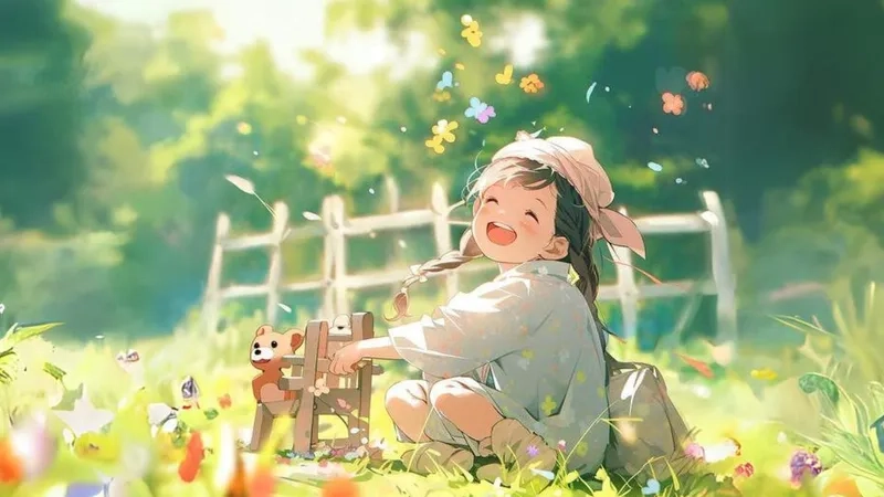 Ảnh anime nữ cute chibi thu hút ánh nhìn