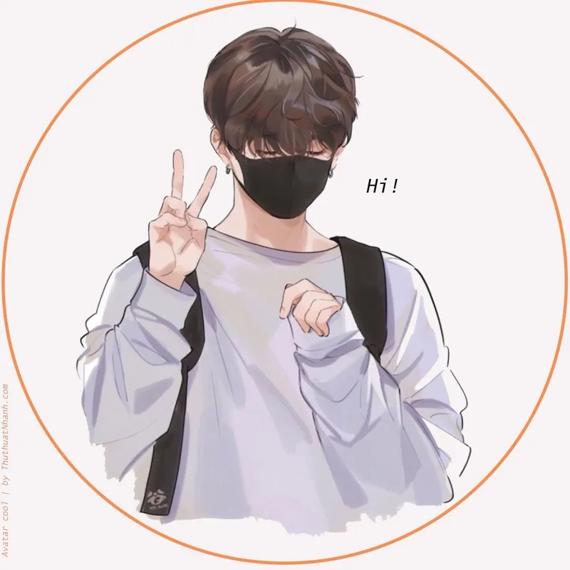 Thêm ảnh đại diện facebook cute cho nam để profile thêm dễ thương