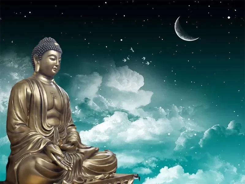 Trang trí nhà cửa với ảnh Phật A Di Đà đẹp