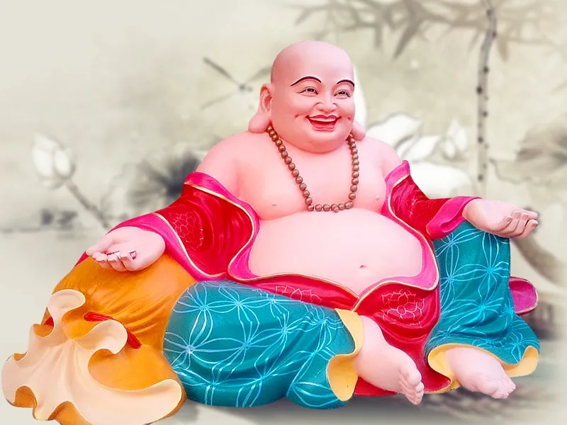 Ảnh phật Di Lặc đẹp làm hình nền điện thoại