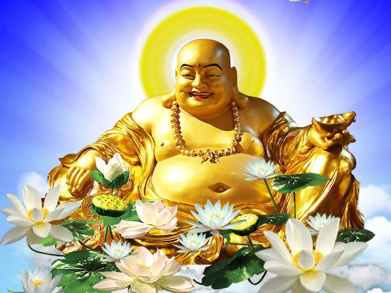 Bộ sưu tập ảnh phật Di Lặc mang đến tài lộc