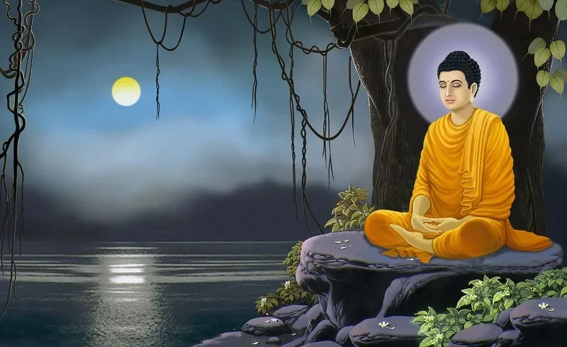 Ảnh Phật Thích Ca Mô Ni giúp tâm trí tĩnh lặng, an lạc