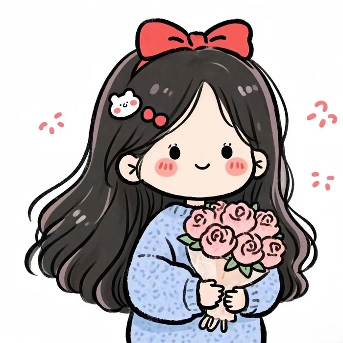 Ảnh anime nữ cute chibi siêu dễ thương