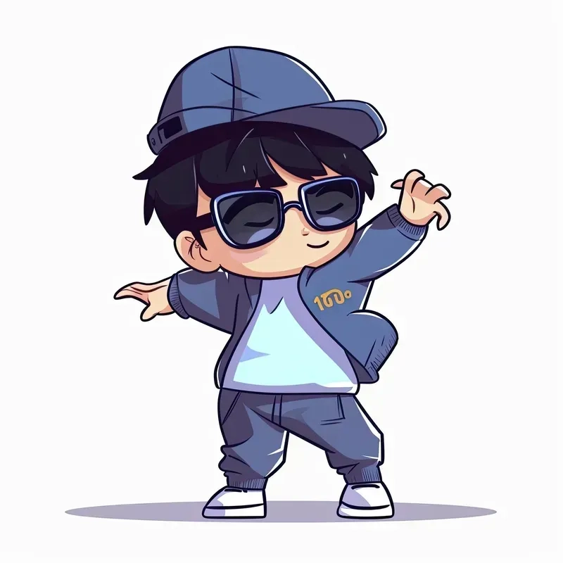 Ảnh anime chibi cute nam làm avatar nổi bật