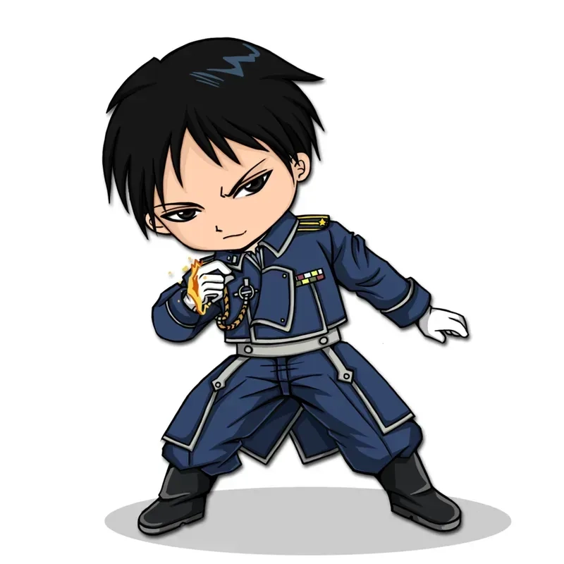 Avatar chibi nam ngầu phù hợp cho fan anime