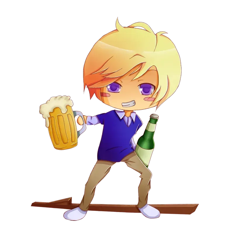 Ảnh học sinh chibi nam tạo cảm giác trẻ trung