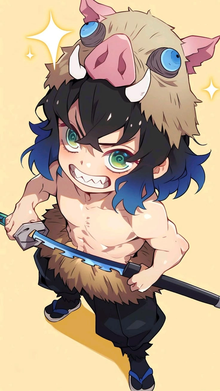 Ảnh anime nam chibi ngầu với phong thái bá đạo