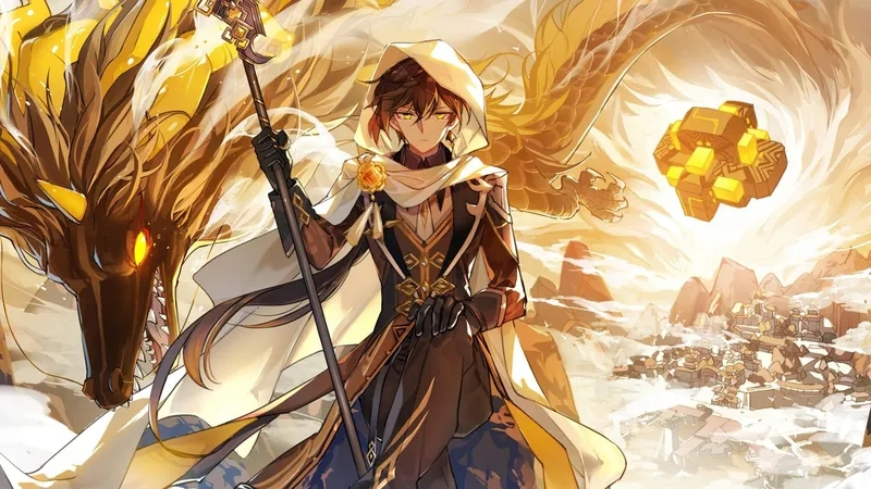 Hình nền máy tính 4k anime ngầu đẹp mắt