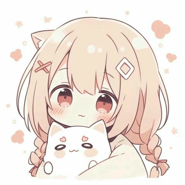 Ảnh avatar chibi nữ đáng yêu tinh nghịch
