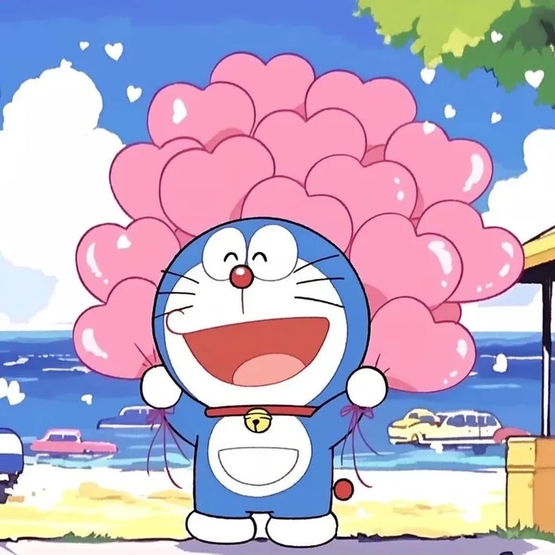 Avatar cute Doraemon dành cho tín đồ mê hoạt hình
