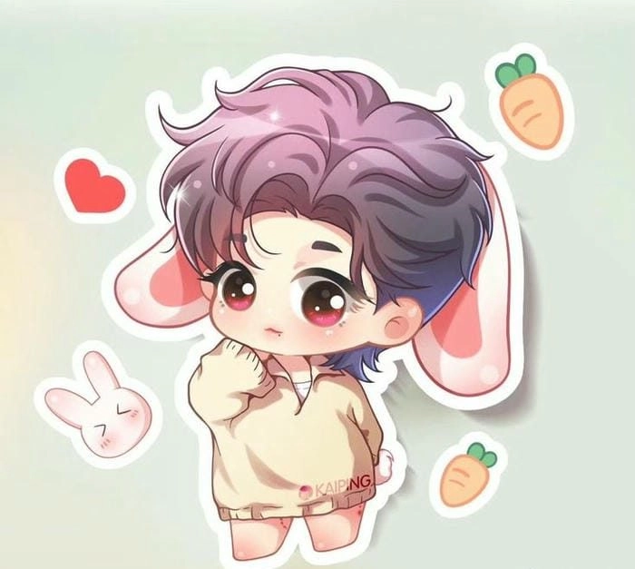 Avatar chibi nam cute làm ai cũng thích mê