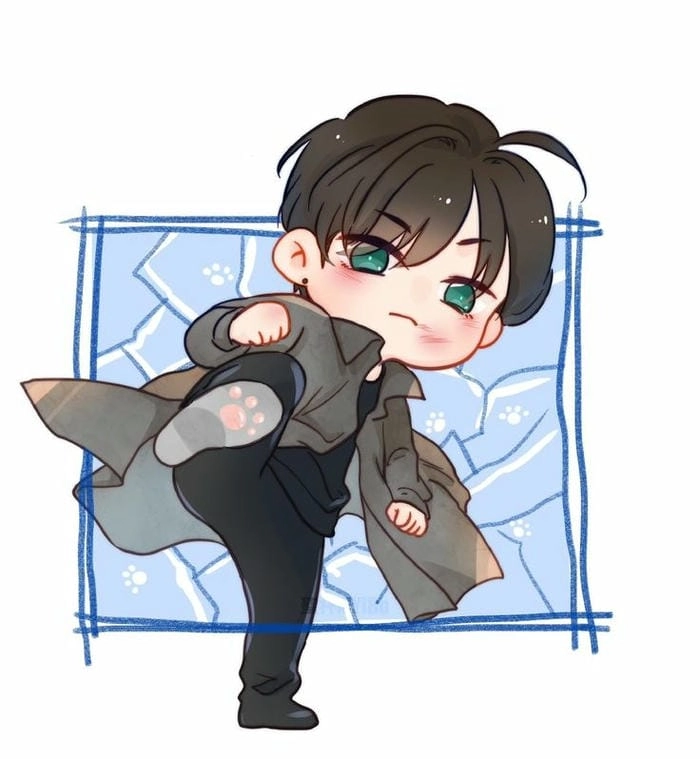 Ảnh avatar nam chibi đẹp lung linh và cuốn hút