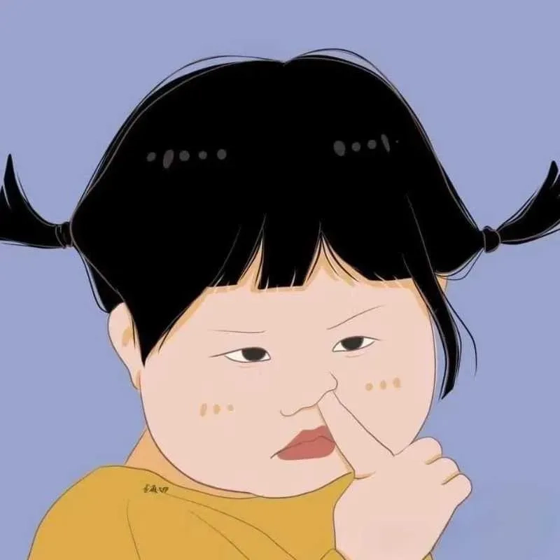 Avatar đôi bạn thân nữ vô tri cute dễ thương