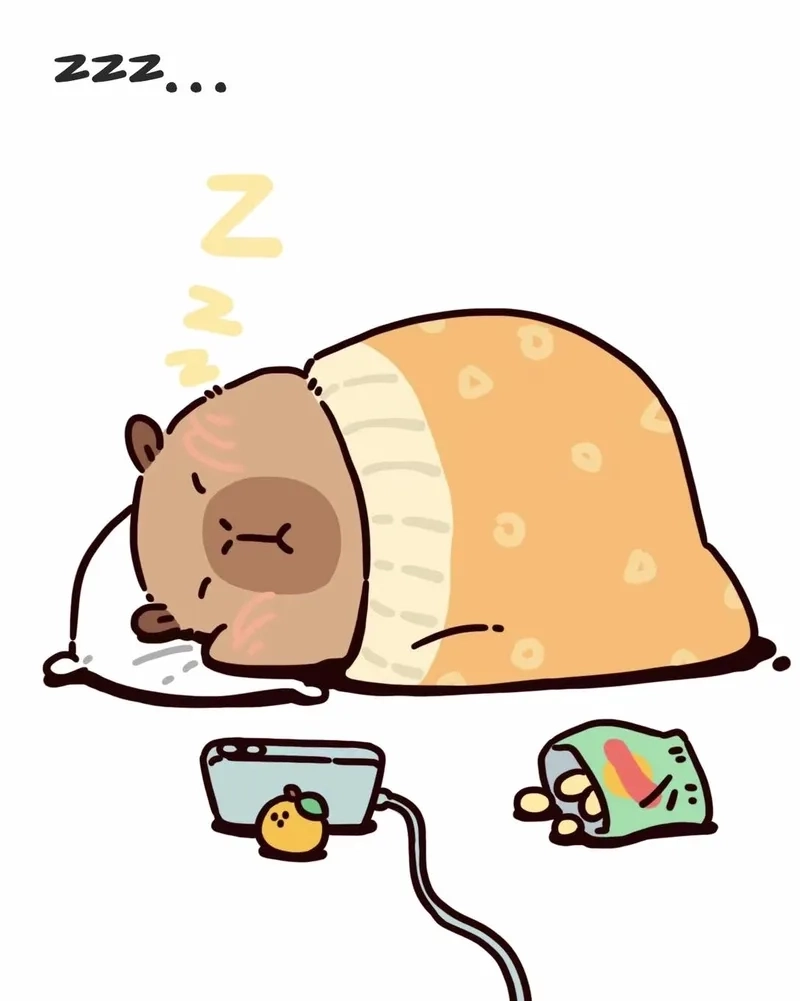 Hình avatar capybara vô tri đáng yêu nhất