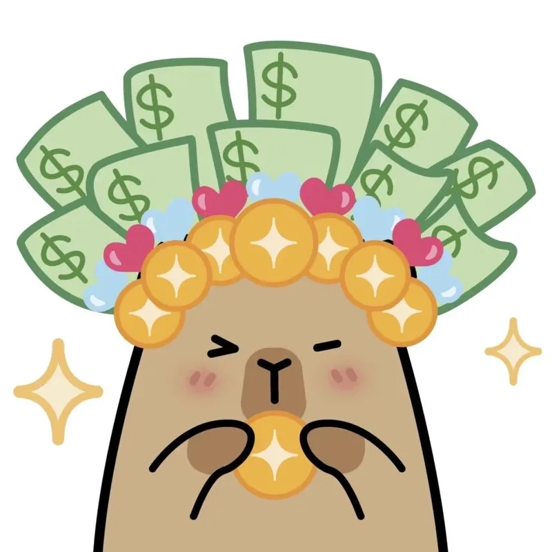 Ảnh capybara avatar vô tri phong cách mới lạ