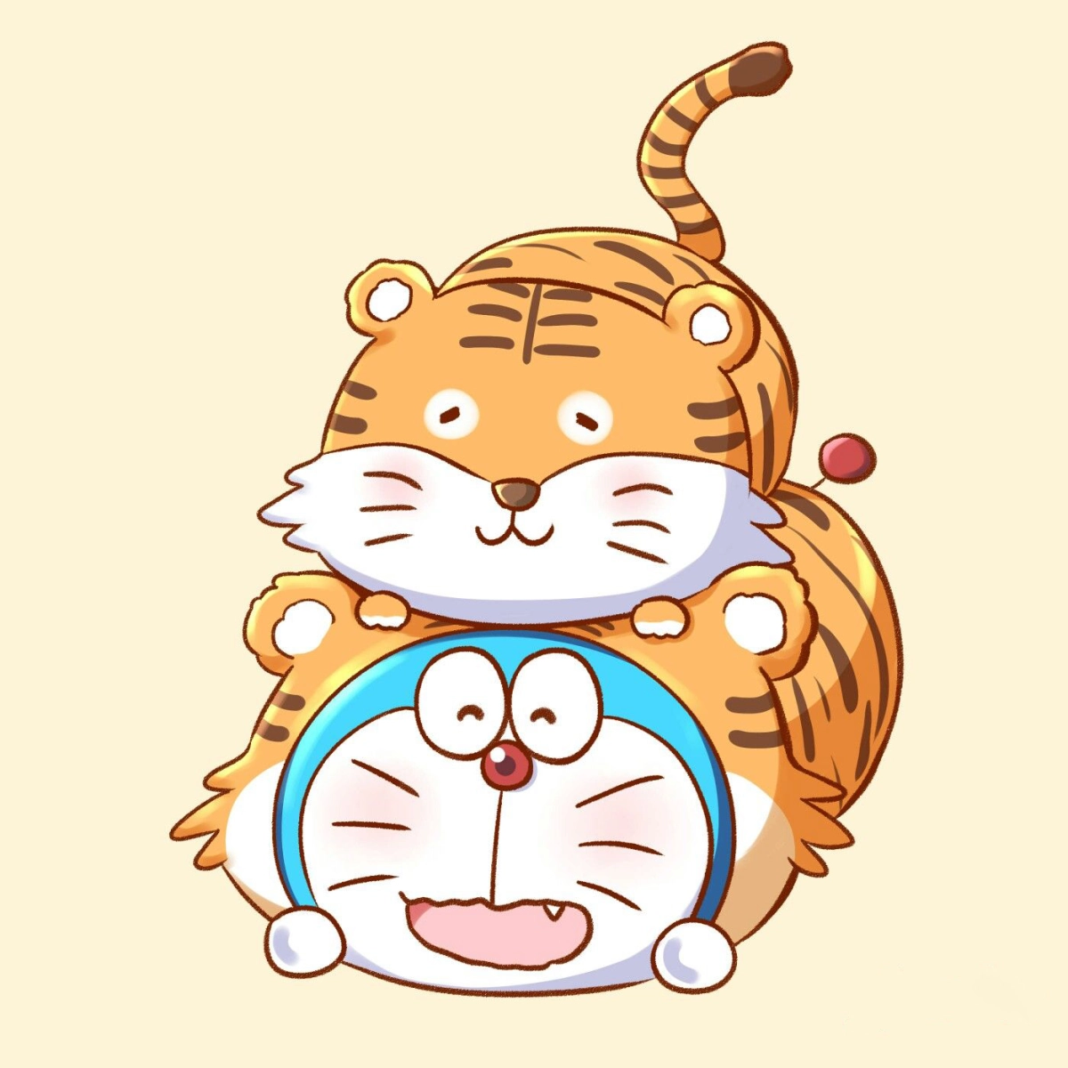 Vẽ Doraemon cute chibi đơn giản và dễ thương