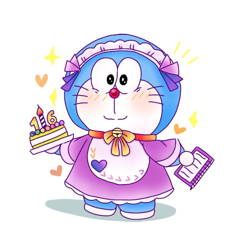 Ảnh Doraemon chibi đẹp và đầy màu sắc