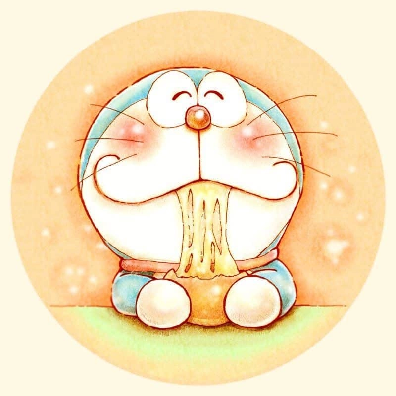 Chibi ảnh Doremon cute lung linh và vui nhộn