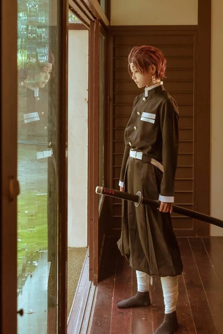 Tanjiro cosplay đầy ấn tượng và cuốn hút