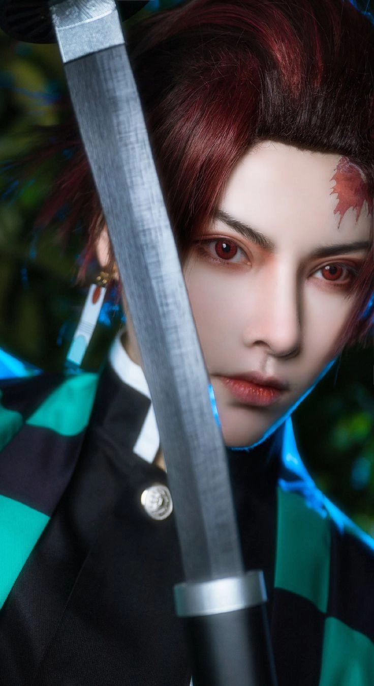 Cosplay Tanjiro Kamado đậm chất chiến binh