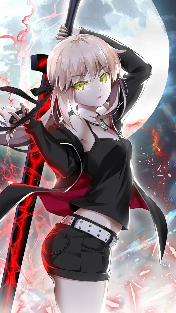Tải về hình ảnh anime nữ ngầu quyến rũ siêu cuốn hút