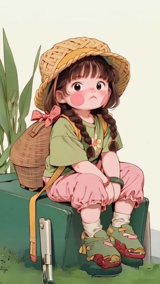 Hình ảnh chibi cute đơn giản nhưng đẹp mắt
