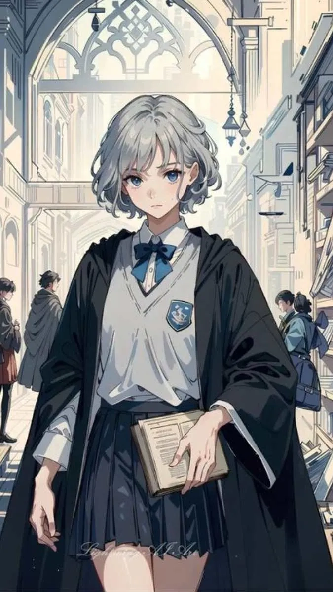 Hình ảnh chibi nữ cute ngầu đáng yêu