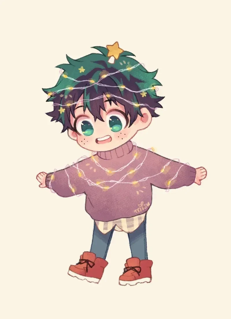 Anime chibi nam ngầu mang phong cách mạnh mẽ