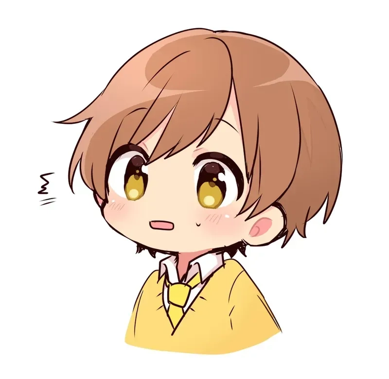 Ảnh học sinh chibi nam đáng yêu và dễ thương