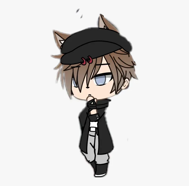 Hình ảnh anime cute chibi nam dễ thương và sinh động