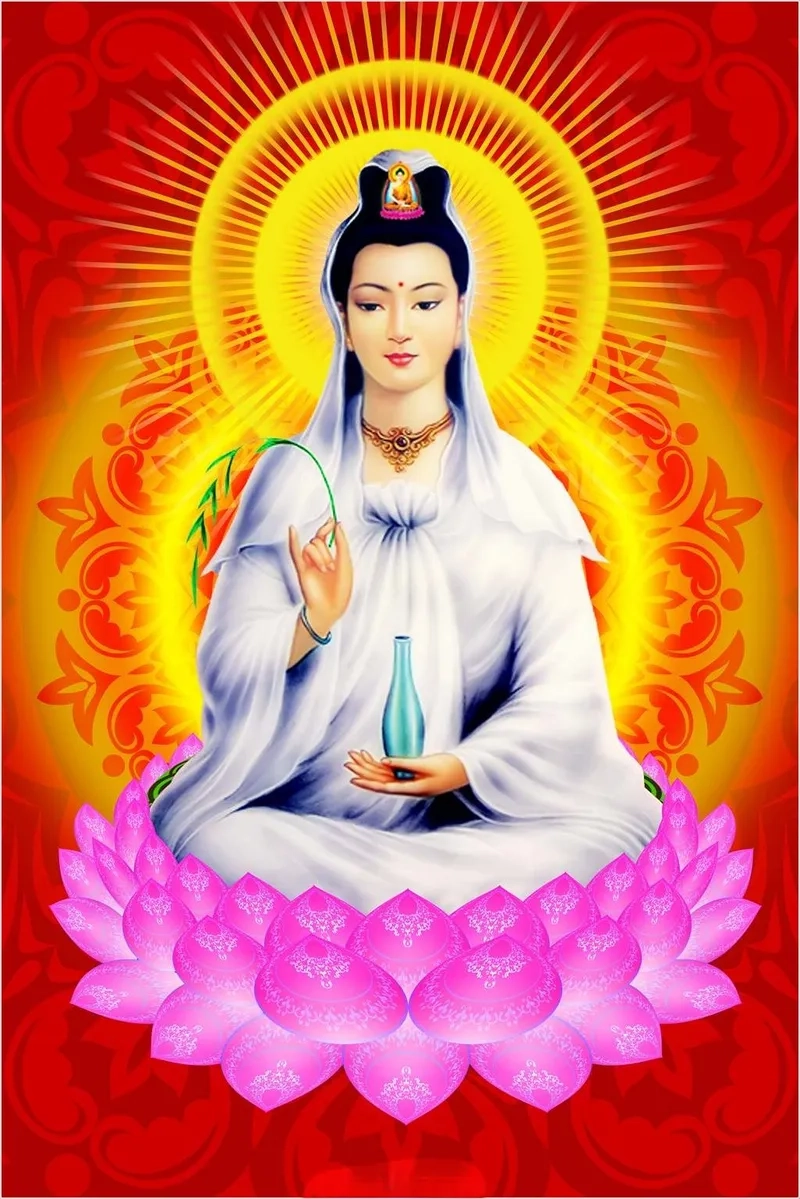Trải nghiệm sự thanh tịnh với hình ảnh Phật Bồ Tát Quan Âm