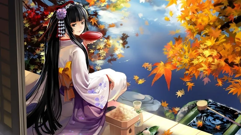 Hình nền ngầu nữ anime phong cách cool